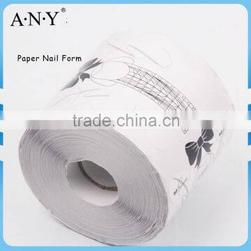 ANY Nail Art Salon Acrylic UV Gel Extension Nails Using 500PCS per Roll Paper Double Thick Nail Form in Nail Form                        
                                                Quality Choice