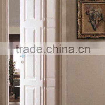 4 Panel Grained Bi-Fold Wooden Panel Door