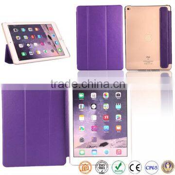 book style card slot leather case for ipad 6 air 2