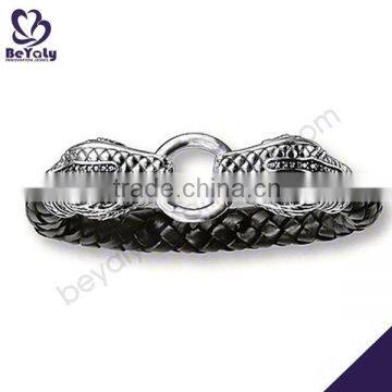 hot sale costume silver jewelry wristband bracelet