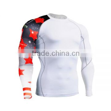 custom sublimated rash guard, custom design rash guard