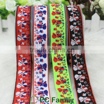 100% polyester woven jacquard band