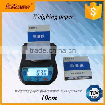 Gold Supplier 10cm * 10cm Balance Weighing Paper for Lab Use Quality Choice photo-2