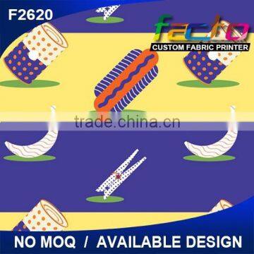 Cotton Lycra Digital Printed Fabric