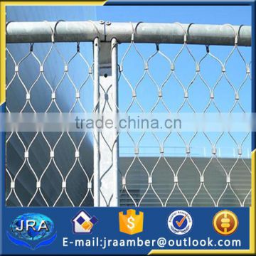 ss rope bridge cable fence / decorative Ferruled bridge mesh