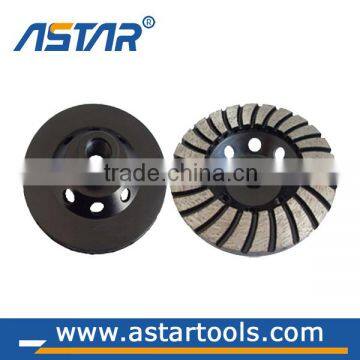 4",5"Turbo Diamond Cup Grinding Wheel for Granites/Marbles/Concretes photo-3
