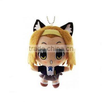 Custom Plush Sailor Moon dolls keychain China plush cartoon keychain