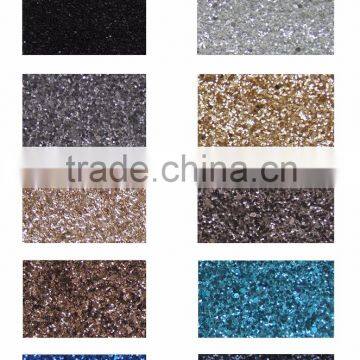 PU Synthetic Glitter leather fabric for phone case and gift boxes