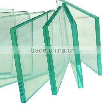 4mm-12mm flat toughened glass in building