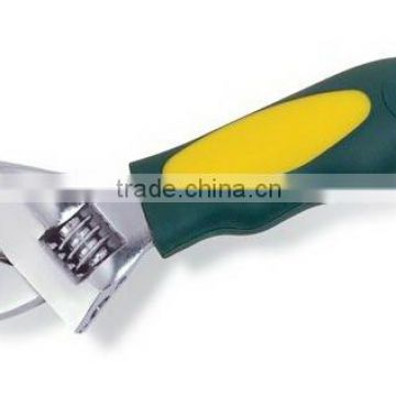 PVC Handle Adjustable Wrench Spanner