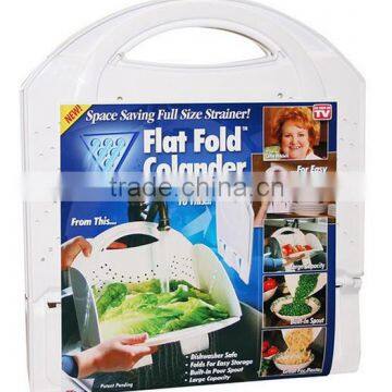 Kitchen Washing Flat Fold Draining Basket photo-2
