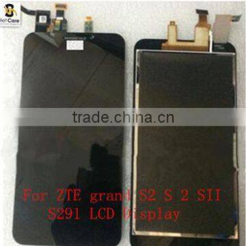 100% Original Replacement LCD Display Touch Screen Digitizer Assembly For ZTE Grand S2 S 2 SII S291