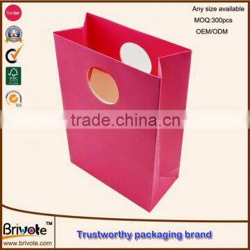 eco friendly tyvek paper shopping bag/smart shopping paper bag/die cut handle paper bag