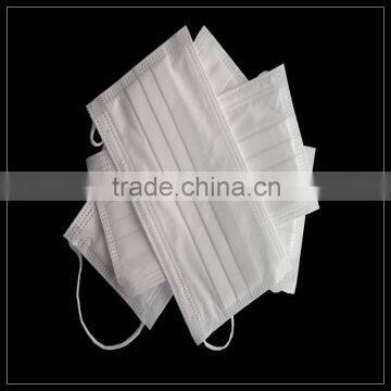 3ply White Disposable Non-woven Medical/dental Plastic Face Mask photo-5