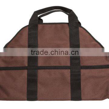 Durable and Large Volume Canvas Log Carrier & Firewood Tote Bag photo-3