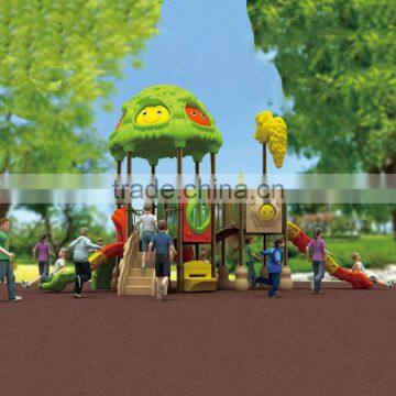 Preschool European Standards Large Plastic Outdoor Kids Playground