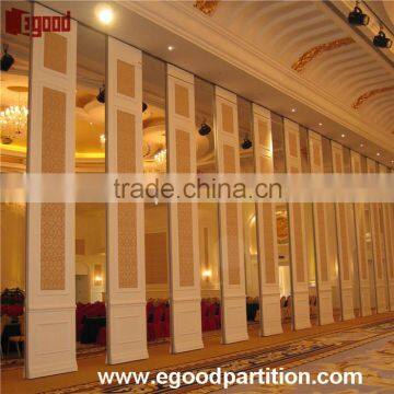 CE/SGS certified operable partition wall system for hotel multi function hall