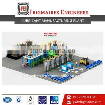 Lubricant Manufacturing Plant