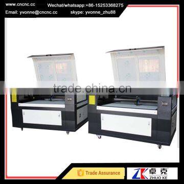 Low cost Reci Laser tube Laser cutting machine price with Leetro 6525 ZK-1290 1200*900mm