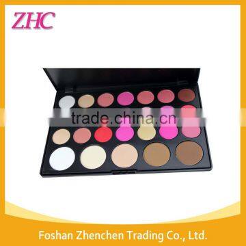 Wholesale Professional 26 colors Makeup Blusher Blush Palette ,Foundation pressed powder palette