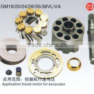 Piston pump bent pump and motor parts for PC60