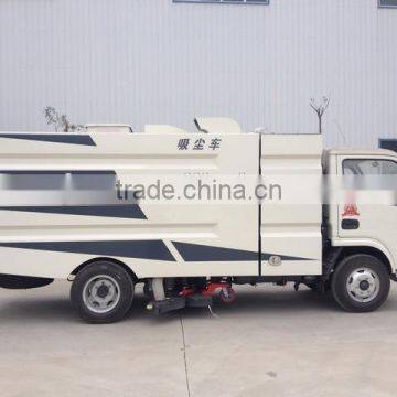 Hot-selling Dongfeng 4m3 Vacuum Road Sweeper Truck photo-3