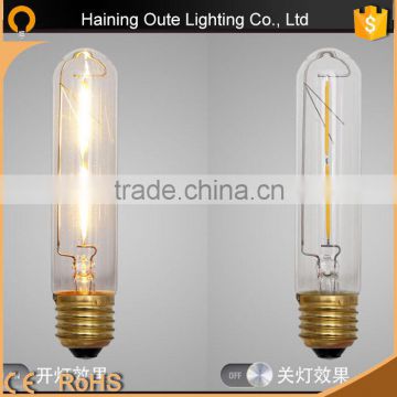 2-8 Watt Dimmable Filament LED Clear Medium Tube T30 LED Filament Bulb