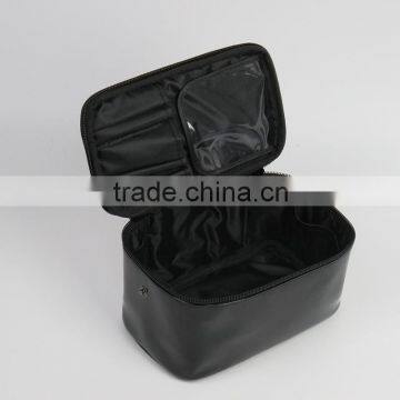 Two Zipper Custom Eco-friendly Beauty Travel Bag Cosmetic Makeup Bag photo-4