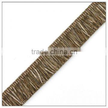 Loop fringe brush trimmings for sofa cover fringe 2016
