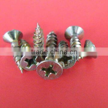 aluminum flat head philips screw