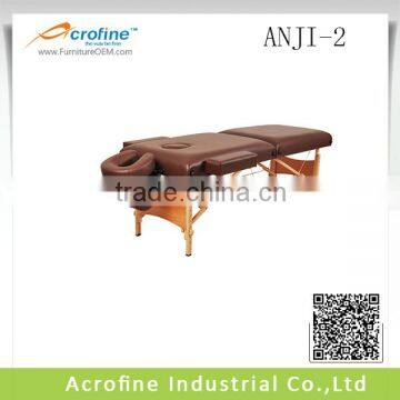 CE massage bed wooden massage bed 2 section massage bed massage table folding