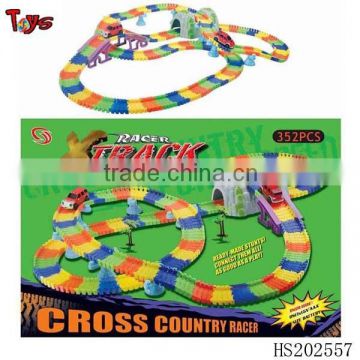 outdoor game joyful toys electric car racing track