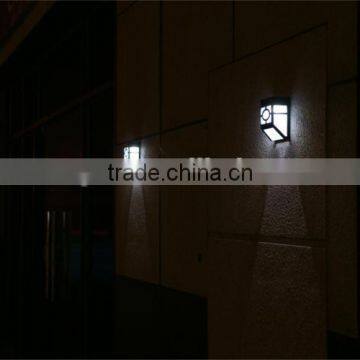 Decoration Hotel or Garden Black Abs RetroStyle Waterproof Solar Wall Lamp photo-6