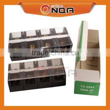 TC Series TC2004 200A 4P 600V Connector TC Copper Fixed Terminal Block