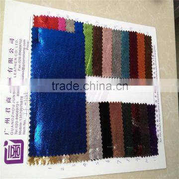 PU glitter leather fabric for handbag and shoes,2015 new fashion
