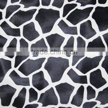 Transfer Giraffe desig of synthetic China leather material