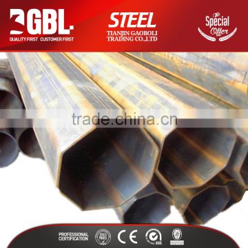 different sizes carbon hexagonal tube steel