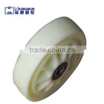 150mm white nylon casters wheels for machine