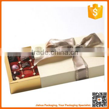 decorative high quality cardboard gift box slide