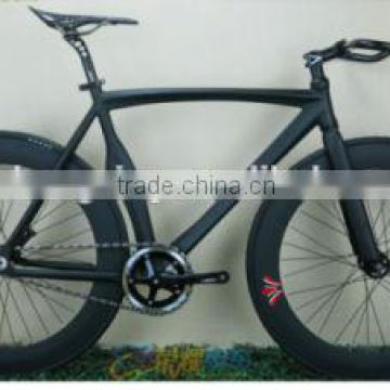 700C track bike with 70mm alloy rim