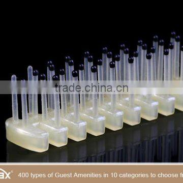 Plastic Comb Travel Hotel Disposable Foldable Plastic Comb Salon Plastic Tail Comb Salon Comb photo-4