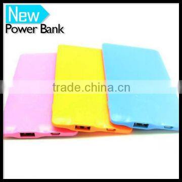 2900mah Matt Frosted Super Slim Thin Rechargeable Power Bank Battery