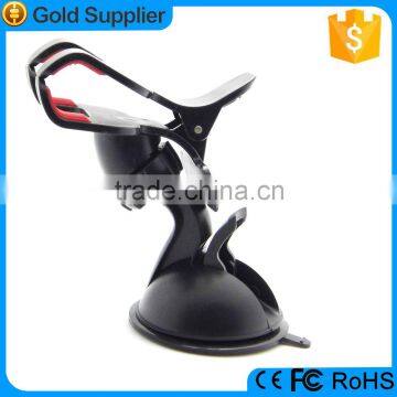High quality large clip suction cup cell phone shoulder holder for GPS/mobile phone