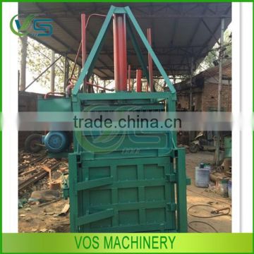 New design cardbaord baler/waste paper baling machine/cotton packing machine in China