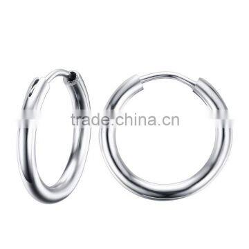 Good Quality No Main Stone High Polished Hoop Ear Earring Jewelry For Women