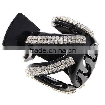 New Women's Crystal Rhinestone Hair Claw Hairpin Hair Clip Clamp Accessory