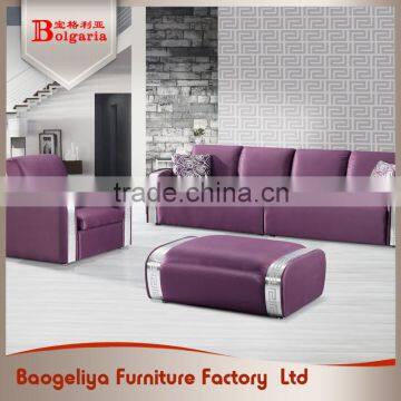 Simple design practical super bearing sectional sofa