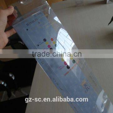 0.25-0.4C custom made hair extension packaging pvc box