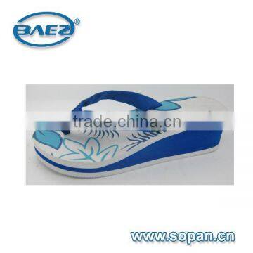 women flip flops with eva highheel outsole