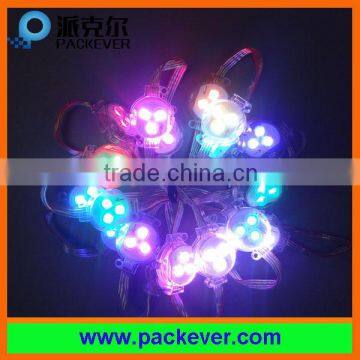 DC12V 30mm 3LEDs SMD5050 RGB P9883 LED Point Light photo-4